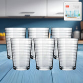 Apex Pyramid Ringo Plastic Glass ? 300ml Approx | Durable, Crystal-Clear Tumbler