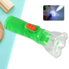 Small Plastic LED Torch ? Cute & Handy Pocket Flashlight for Kids (1 Pc)
