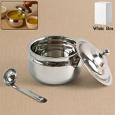 Stainless Steel Ghee Storage Jar