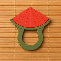 Baby Silicone Teether (1 Pc): Food Grade, Non-Toxic, Teething Relief (3 Months)