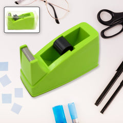 Plastic Tape Dispenser Cutter ? Heavy Duty Stationary Tape Cutter for Home, Office, School Use (1 Pc / 515 gm)