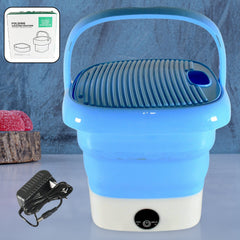 Portable Washing Machine, Mini Folding Washer and Dryer Combo, for Underwear, Socks, Baby Clothes, Travel, Camping, RV, Dorm, Apartment