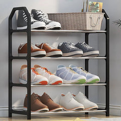 4 Layer Space-saving Shoes Show Rack Folding Shoe Rack (1 Pc)