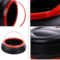 Foldable Storage Bucket ? Water Container & Dustbin for Home, Car, Kitchen
