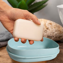 Soap Container, Soap Box Household Kitchen and Bathroom Can Use PP Material Drain Box, Soap Dish, for Bathroom Shower Home Outdoor Camping ,Sabudani (1 Pc)