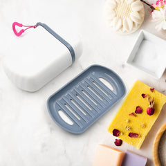 Stylish & Leak-Proof Travel Soap Box ? Secure Seal for Home, Bathroom, Hiking & Camping ,Sabudani (1 Pc)