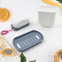 Stylish & Leak-Proof Travel Soap Box ? Secure Seal for Home, Bathroom, Hiking & Camping ,Sabudani (1 Pc)