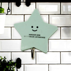 Multipurpose Strong Self-Adhesive Hooks ? Heavy Plastic Wall Hooks for Home, Kitchen & Office Use