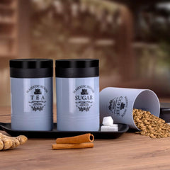 Airtight Containers ? For Tea, Coffee, Sugar & More (3 Pcs Set)