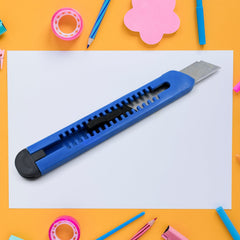 Multi-Use Iron Cutter, Cutting Blade and Precision Knife Blade, Utility Knife - Heavy Duty Industrial Cutter Knife (18mm)