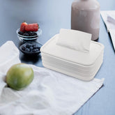 Simple Silicone Tissue Holder ? Cube/Cylinder Tissue Box for Bathroom, Office, Car & Bedroom