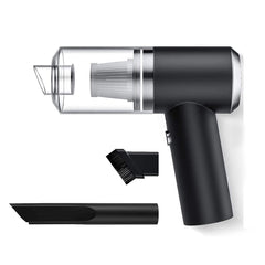 2 in 1 Wireless Vacuum Cleaner ? 120W Handheld USB Rechargeable for Home & Car (1 Pc)