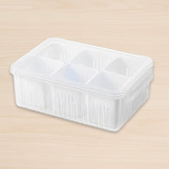 Fridge Storage Box ? Freezer & Kitchen Organizer for Vegetables & Food (1 Pc)
