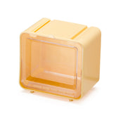 Durable Transparent Tape Storage Box ? Plastic Office Organizer