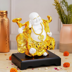 Laughing buddha decor showpiece