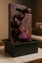 5-Tier Water Fountain Decor Showpiece