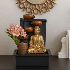 Buddha Water Fountain Showpiece