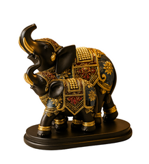 Decorative Elephant decor showpiece Set