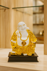 Golden Potli Buddha Decor Showpiece