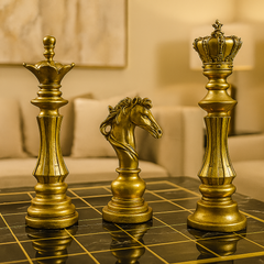 Luxury Chess Piece showpiece Set