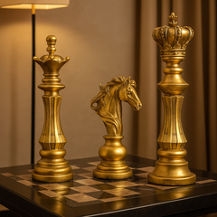 Luxury Chess Piece showpiece Set