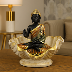 Meditation buddha decor showpiece