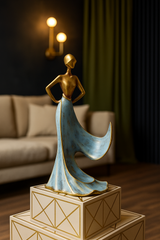 Lady Wine Bottle Holder showpiece