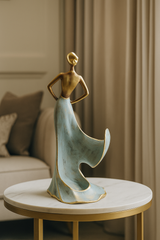 Lady Wine Bottle Holder showpiece