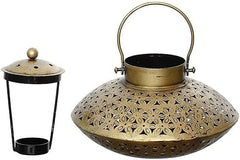 Iron Degchi Doop Stand Tealight Candle Holder - Tea Light Candle Stand Decorative