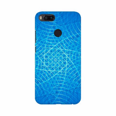 Blue Color Different Curves Mobile Case Cover