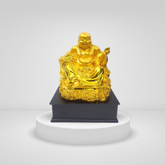 Laughing Buddha Decor Statue