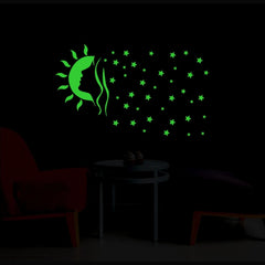 Generic Green Decorative Radium Wall Sticker