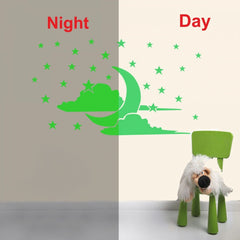 Generic Green Kids Room Decor Radium Wall Sticker