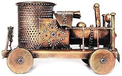 ShoppersStack Home Items in Living Room, Bedroom Engine Pen Stand Rajasthani Home Handicrafts - Showpiece Gifts