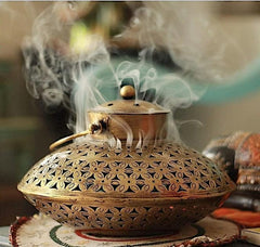 Iron Degchi Doop Stand Tealight Candle Holder - Tea Light Candle Stand Decorative