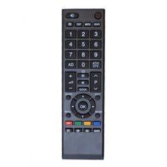 Generic LCD_LED Remote No. 90334, Compatible With Toshiba LCD_LED TV Remote Control_Old Remote Functions Must Be Exactly Same (Color:Multi)