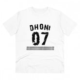 Generic Men's PC Cotton Cricket Design Printed T Shirt (Color: White, Thread Count: 180GSM)