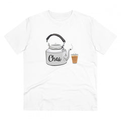 Generic Men's PC Cotton Marathi Desing Printed T Shirt (Color: White, Thread Count: 180GSM)