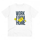 Generic Men's PC Cotton Work From Home Desing Printed T Shirt (Color: White, Thread Count: 180GSM)