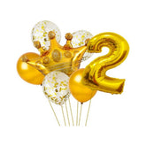 Generic 2Nd Birthday Decoration Items For Boys Or Girls (Golden)