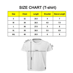 Generic Men's PC Cotton 52nd Birthday Printed T Shirt (Color: White, Thread Count: 180GSM)