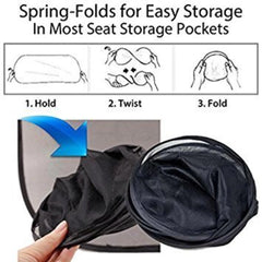 Generic Pack Of 4 Side Window Sun Shade For Universal For Car (Black)