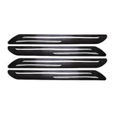 Generic Set Of 4 Universal Car Bumper Protector Guard (Black)