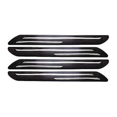 Generic Set Of 4 Universal Car Bumper Protector Guard (Black)