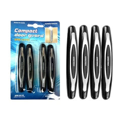 Generic Pack Of 4 Compact Microfibre Car Door Guard (White)