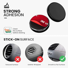 Generic Mini Magnetic Car Dashboard Mount Mobile Phone Holder With Metal Body (Magnectic)