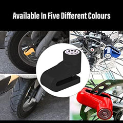Generic Mini Bicycle Motorcycle Disc Brake Lock Disk Lock Security (Black)