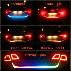 Generic Car Dicky Light With Indicator .Brake Light Car Fancy Lights ( Multicolor)