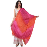 Generic Women's Chanderi Printed Dupatta (Multicolor, Length: 2.25 to 2.50 Mtr)