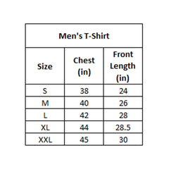 Generic Men's Casual Half sleeve Digital Printed Cotton Crew Neck T-shirt (Coral)